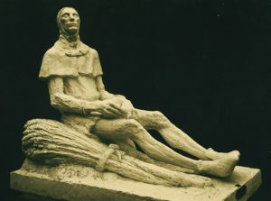 Guillaume Cale by the sculptor Victor Nicolas (plaster statue, 1934)