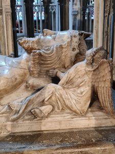Effigy of Edward II in Gloucester Cathedral. Photo by Dan Moorhouse.